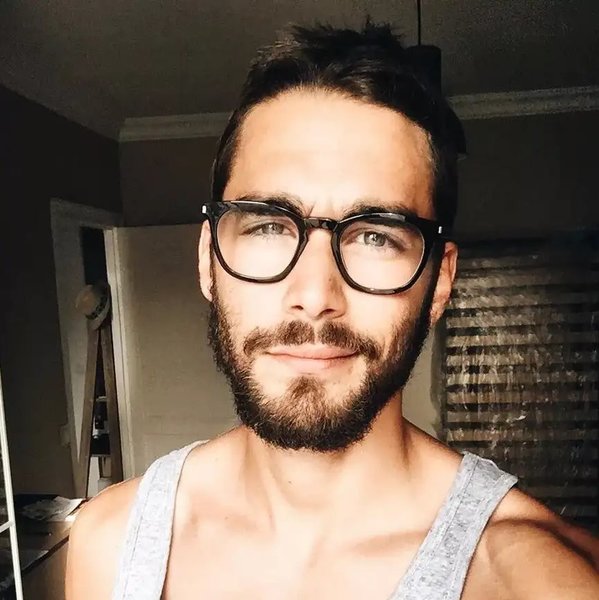 Vintage muscle tinder glasses