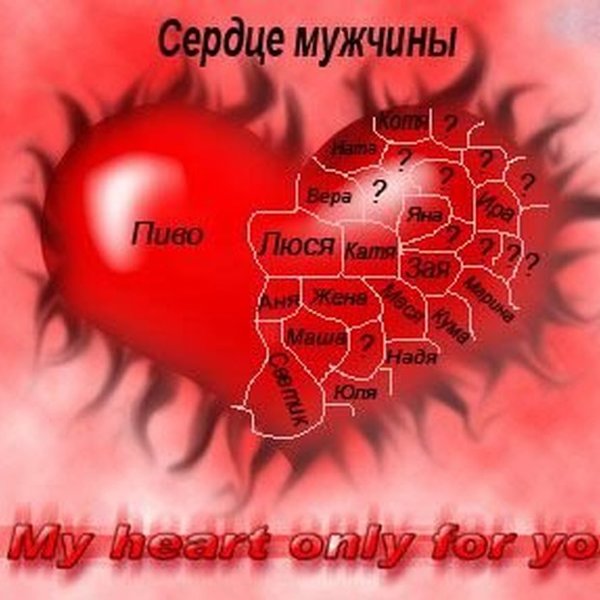 Выбор сердечек для парня